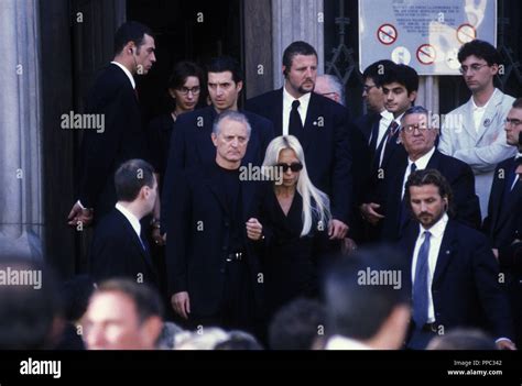 santo versace death|gianni versace funeral.